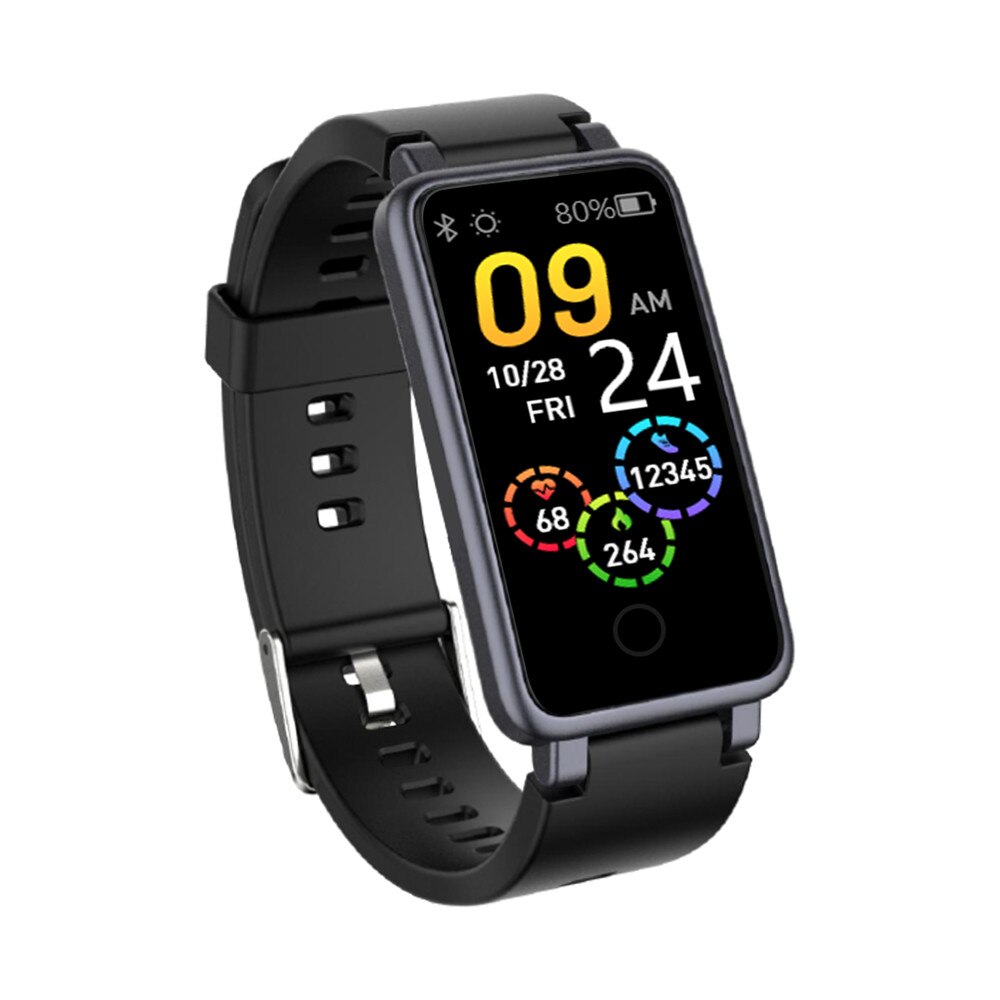 2021 C2 플러스 스마트 워치 전화 심박수 Boold 압력 IP68 Smartwatch 밴드 Passometer 피트니스 트래커 팔찌